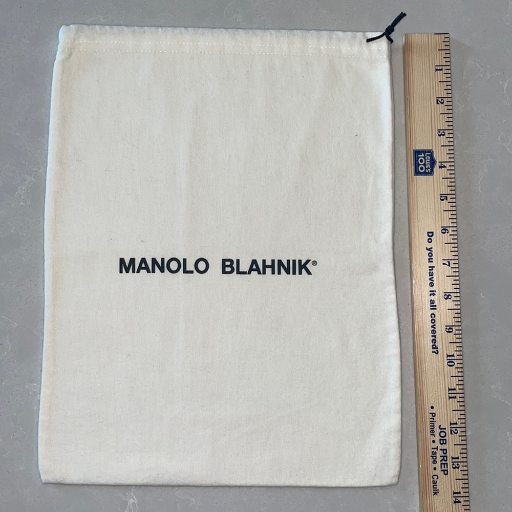 Authentic Manolo Blahnik Dust Bag